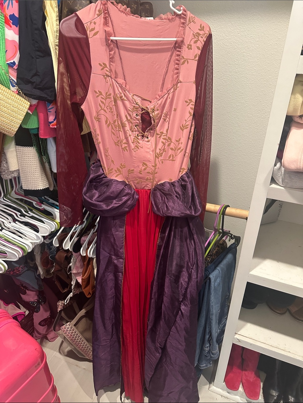 Spirit Girls' Pink, Burgundy & Purple Princess Dress - Picture 1 of 1